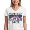 Digital print of 3rd grade classes printed on a White Tee with text.
